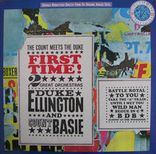 Laden Sie das Bild in den Galerie-Viewer, Duke Ellington And Count Basie : First Time! The Count Meets The Duke (LP, Album, RE, RM, Car)
