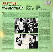 Laden Sie das Bild in den Galerie-Viewer, Duke Ellington And Count Basie : First Time! The Count Meets The Duke (LP, Album, RE, RM, Car)

