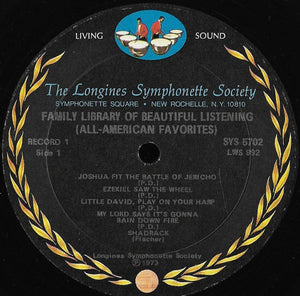 The Longines Symphonette Society* : All-American Favorites (3xLP + Box)