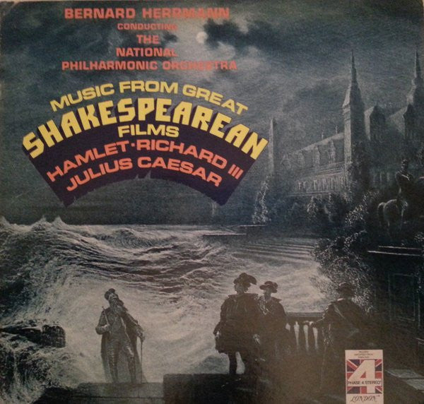 Bernard Herrmann : Music From Great Shakespearean Films Hamlet / Richard III / Julius Caesar (LP)