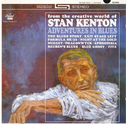 Stan Kenton : Adventures In Blues (CD, Album, RE, RM)