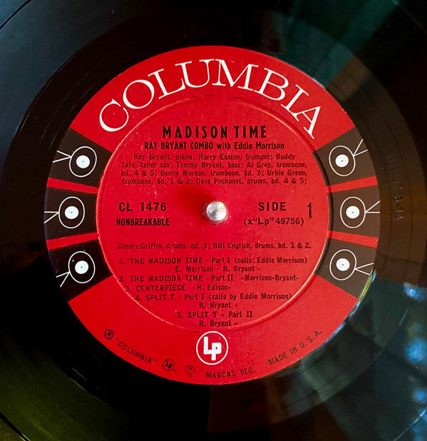 Buy Ray Bryant Combo* : Madison Time (LP, Album, Mono) Online for a ...