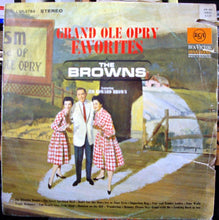 Laden Sie das Bild in den Galerie-Viewer, The Browns (3) Featuring Jim Edward Brown* : Grand Ole Opry Favorites (LP, Album, Roc)
