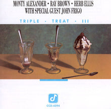 Load image into Gallery viewer, Monty Alexander, Ray Brown, Herb Ellis With Special Guest John Frigo : Triple · Treat · III (CD, Album)
