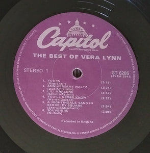 Vera Lynn : The Best Of Vera Lynn (LP, Comp)