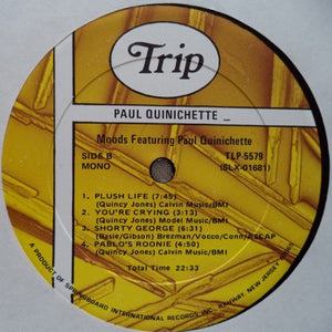 Paul Quinichette : Moods (LP, Album, RE)