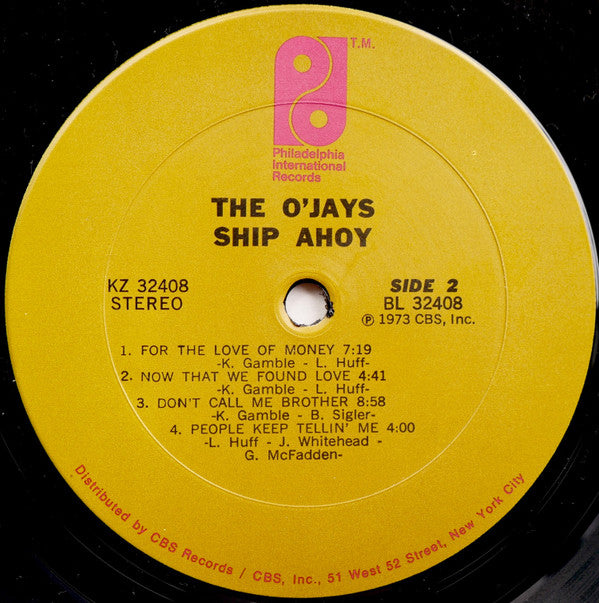The O'Jays - Ship Ahoy - LP