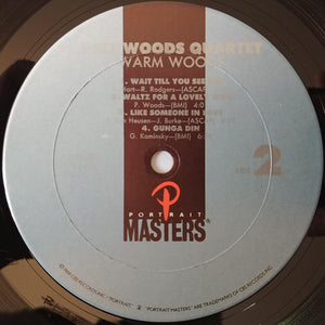 The Phil Woods Quartet : Warm Woods (LP, Album, RE)