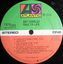 Laden Sie das Bild in den Galerie-Viewer, Ray Charles : True To Life (LP, Album, PR)
