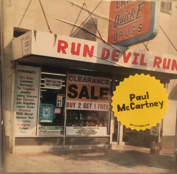 Paul McCartney : Run Devil Run (CD, Album + CD, Ltd, Promo)