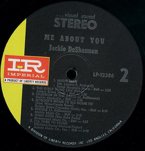 Jackie DeShannon : Me About You (LP, Album)