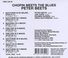 Laden Sie das Bild in den Galerie-Viewer, Peter Beets : Chopin Meets The Blues (CD, Album)
