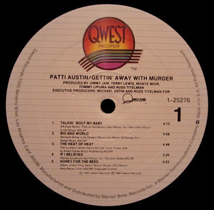 Patti Austin : Gettin' Away With Murder (LP, Album)