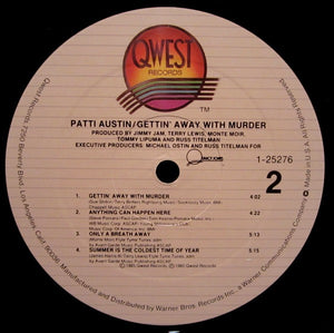 Patti Austin : Gettin' Away With Murder (LP, Album)