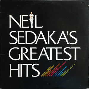 Neil Sedaka : Neil Sedaka's Greatest Hits (LP, Comp, Glo)