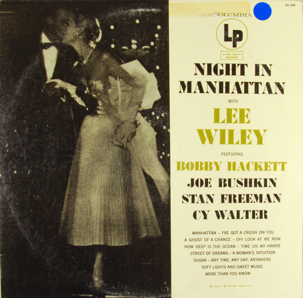 Lee Wiley : Night In Manhattan (LP, Mono, RE)
