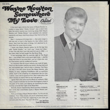 Load image into Gallery viewer, Wayne Newton : Somewhere My Love (LP, Scr)
