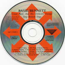 Load image into Gallery viewer, Count Basie / Tony Bennett : Count Basie Swings / Tony Bennett Sings (CD, Album, RE)
