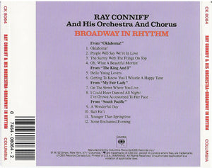 Ray Conniff And His Orchestra & Chorus : Broadway In Rhythm (CD, Album, RE)