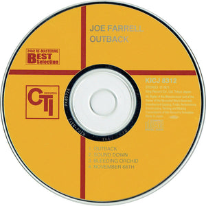 Joe Farrell : Outback (CD, Album, RE, RM)