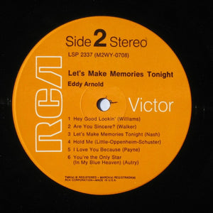 Eddy Arnold : Let's Make Memories Tonight (LP, RE)