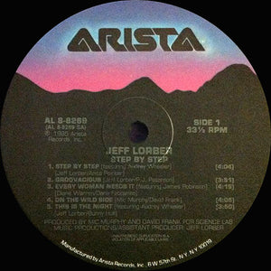 Jeff Lorber : Step By Step (LP, Album, Ind)