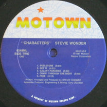 Charger l&#39;image dans la galerie, Stevie Wonder : Characters (LP, Album, Gat)
