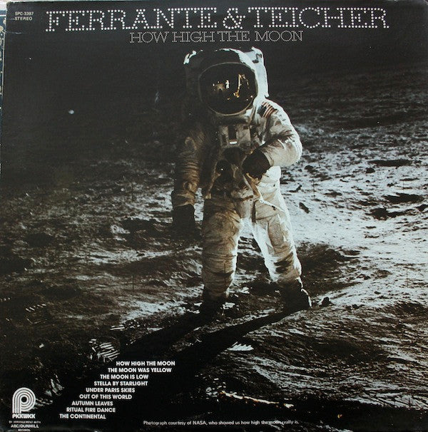 Ferrante & Teicher : How High The Moon (LP, Comp, RE)