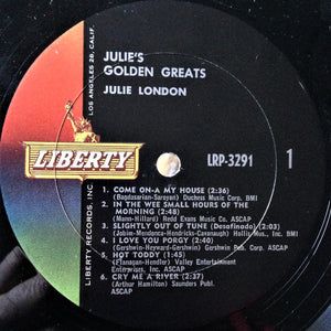 Julie London : Julie's Golden Greats (LP, Comp, Mono)