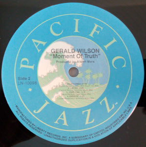 Gerald Wilson : Moment Of Truth (LP, Album, RE)