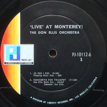 Charger l&#39;image dans la galerie, Don Ellis Orchestra* : &#39;Live&#39; At Monterey ! (LP, Album, Mono)
