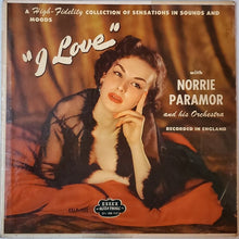 Charger l&#39;image dans la galerie, Norrie Paramor And His Orchestra : Sensations In Sounds And Moods I Love (10&quot;)
