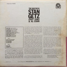 Laden Sie das Bild in den Galerie-Viewer, Stan Getz, Zoot Sims &amp; Al Cohn : The Brothers (LP, Comp, Mono, RE)
