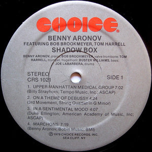 Benny Aronov* : Shadow Box (LP, Album)
