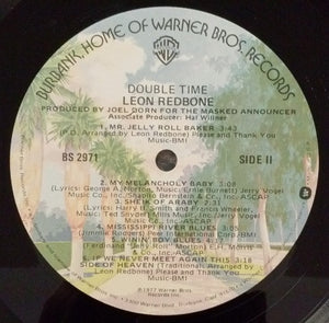 Leon Redbone : Double Time (LP, Album, LA )