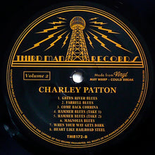 Laden Sie das Bild in den Galerie-Viewer, Charley Patton : Complete Recorded Works In Chronological Order Volume 2 (LP, Comp)
