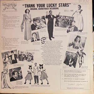 Various : Thank Your Lucky Stars - Original Soundtrack Recording (LP)