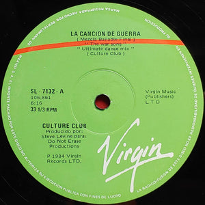 Culture Club : The War Song (12", Single)