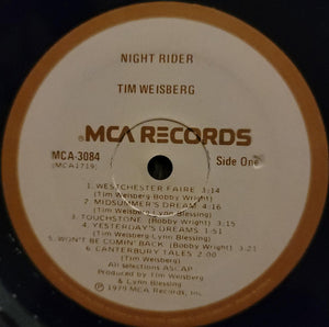 Tim Weisberg : Night-Rider! (LP, Album)