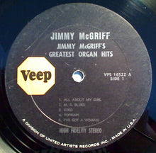 Laden Sie das Bild in den Galerie-Viewer, Jimmy McGriff : Jimmy McGriff&#39;s Greatest Organ Hits (LP, Comp, RE)
