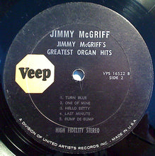 Charger l&#39;image dans la galerie, Jimmy McGriff : Jimmy McGriff&#39;s Greatest Organ Hits (LP, Comp, RE)
