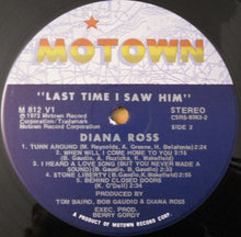 Laden Sie das Bild in den Galerie-Viewer, Diana Ross : Last Time I Saw Him (LP, Album, Ind)
