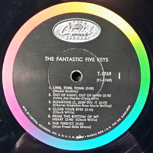 The Five Keys : The Fantastic Five Keys (LP, Album, Mono)