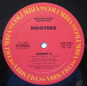 Hooters* : Johnny B (12", Promo)