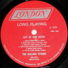 Laden Sie das Bild in den Galerie-Viewer, The Rolling Stones : Out Of Our Heads (LP, Album, Mono, RP)
