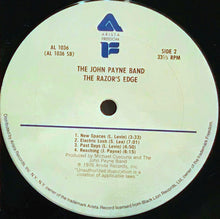 Charger l&#39;image dans la galerie, The John Payne Band : The Razor&#39;s Edge (LP, Album)
