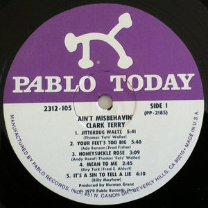 Clark Terry : Ain't Misbehavin' (LP, Album)