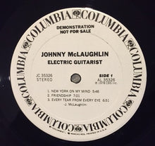 Laden Sie das Bild in den Galerie-Viewer, Johnny McLaughlin* : Electric Guitarist (LP, Album, Promo, Gat)
