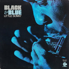 Laden Sie das Bild in den Galerie-Viewer, Little Sonny : Black &amp; Blue (LP, Album)
