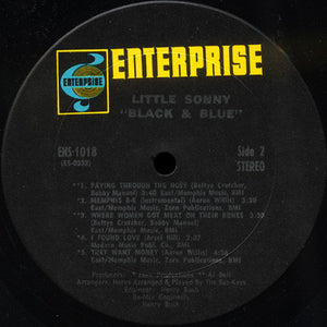Little Sonny : Black & Blue (LP, Album)